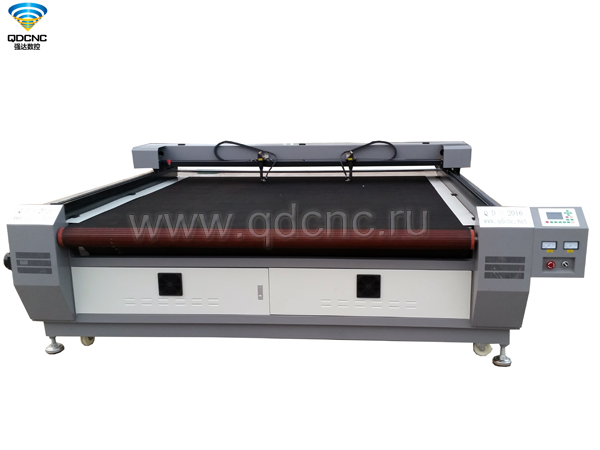 QD-C2010/QD-C2016 Лазерный станок для ткани(Рабочая ширина 2000мм)